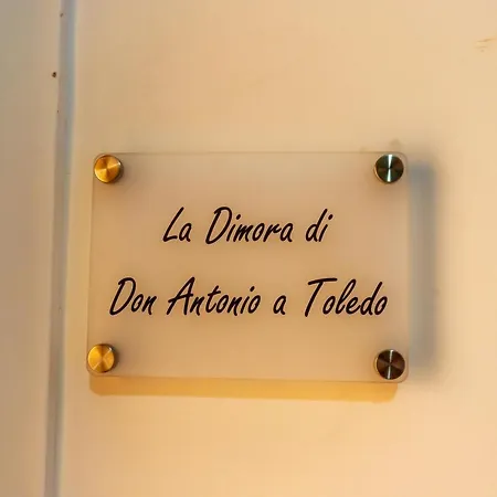 Vendégház La Dimora Di Don Antonio A Toledo Nápoly